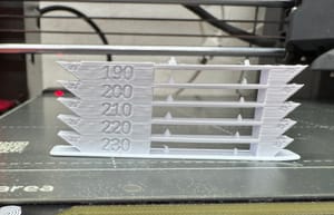 Filament Test, eSun Cold White PLA